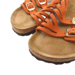 BIRKENSTOCK グラナダ サンダル ベルトデザイン 23 茶 ブラウン /FF GY62