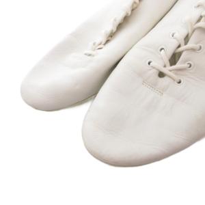 Repetto フラットシューズ レースアップ レザー 42 白 ホワイト /FF GY62
