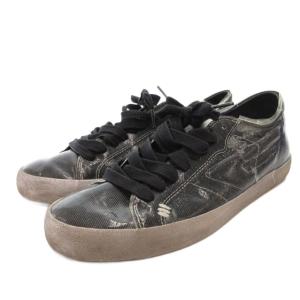 DIESEL スニーカー シューズ ローカット 27 黒 ブラック /FF GY62