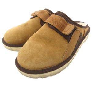 DUNE デューン スリップオン シューズ サンダル スエード 25cm 茶 ブラウン /JS GY62