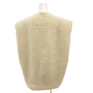 ISABEL MARANT ボアベスト ジップアップ ウール 36 アイボリー /FF GY62