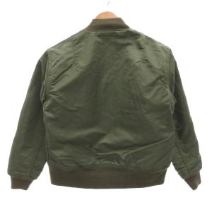 Engineered Garments × BEAMS BOY MA-1 ブルゾン ジャケット ジップアップ 中綿 P カーキ /FF GY62