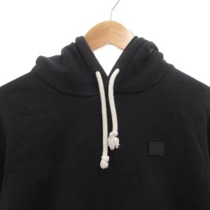 Acne Studios フェイスパッチ パーカー フーディ スウェット ロゴ 長袖 S 黒 ブラック /FF GY62