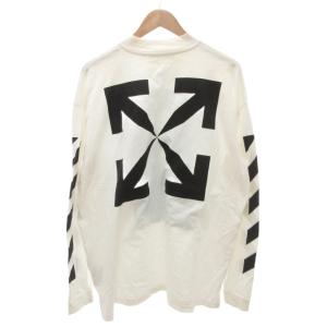 Off-White モナリザ ロンT Tシャツ プリント 長袖 M 白 ホワイト /FF GY62