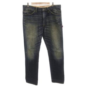 BLUES SKINNY デニムパンツ ジーンズ スキニー L インディゴ 112GWDT-PTM07
