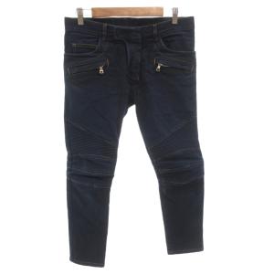 Biker Rigid Denim Pants デニムパンツ ジーンズ スキニー ジッパーフライ 30