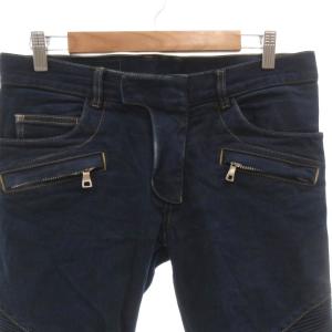 BALMAIN Biker Rigid Denim Pants デニムパンツ ジーンズ スキニー ジッパーフライ 30