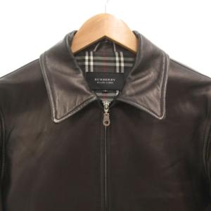 BURBERRY BLACK LABEL レザージャケット M ブラウン