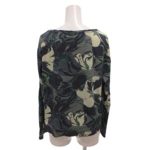 DRIES VAN NOTEN カットソー 総柄 M グリーン