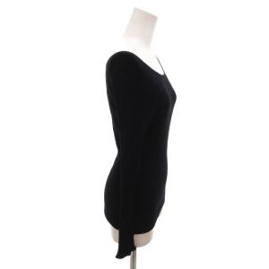FOXEY Knit Tops Moon Light 38 ネイビー