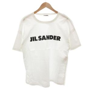 Tシャツ カットソー ロゴ プリント 薄手 半袖 M 白 ホワイト /FF GY62