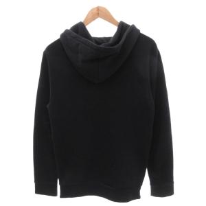 BALMAIN Ｂビーズロゴパーカー ジップアップ S ネイビー