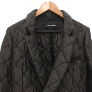 GIORGIO ARMANI キルティングジャケット 48 グレー