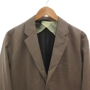 N.HOOLYWOOD エヌハリ POCKET SACK テーラードジャケット ブレザー ウール 2B 36 ベージュ /FF
