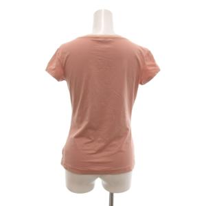 DOLCE&GABBANA DGロゴ Ｔシャツ カットソー M 半袖 レース ピンク /NU GY62