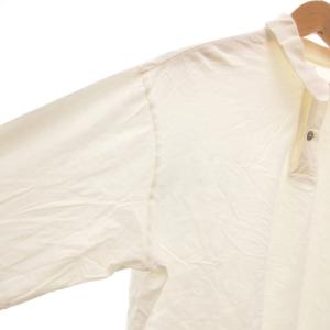Y's for men ポロシャツ カットソー 長袖 白 ホワイト /NU GY62