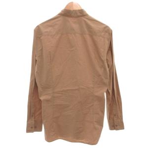 BOTTEGA VENETA コットンシャツ カジュアル 長袖 16/41 茶 ブラウン /FF GY62