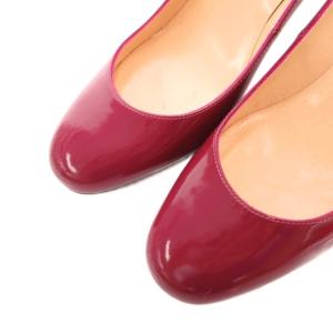 Christian Louboutin エナメルパンプス 37.5 パープル