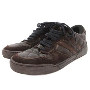 BOTTEGA VENETA スニーカー シューズ ローカット レザー 39 茶 ブラウン /FF GY62