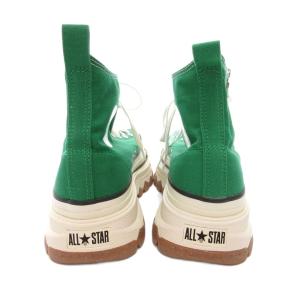 CONVERSE 美品 TREKWAVE Z HI トレックウェーブ オールスター 厚底スニーカー シューズ 27 緑 グリーン