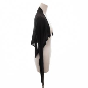 Rick Owens カーディガン ニット 羽織り ショート 短丈 L 黒 ブラック /FF GY62