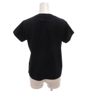 MM6 Maison Margiela Tシャツ カットソー ロゴ刺繍 半袖 S 紺 ネイビー /FF GY62