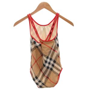 BURBERRY スイムウェア カットソー ノバチェック 12Y ベージュ