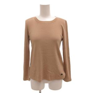 ニット セーター ウール 38 ベージュ