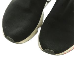 BALENCIAGA スピードトレーナー スニーカー シューズ ニット US7 24.5cm 黒 /MI GY62