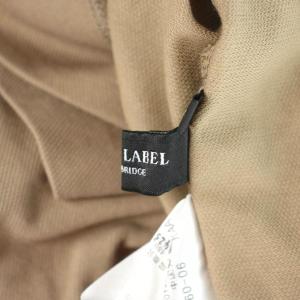 BLACK LABEL CRESTBRIDGE ポロシャツ L 茶 ブラウン 半袖 エンブレム刺繍 /AP GY62