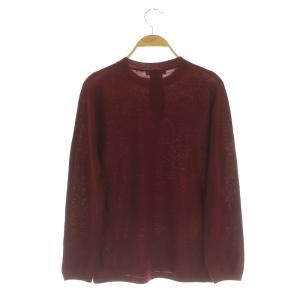 Max Mara カシミアニット セーター 長袖 クルーネック M ボルドー /MY OS GY62