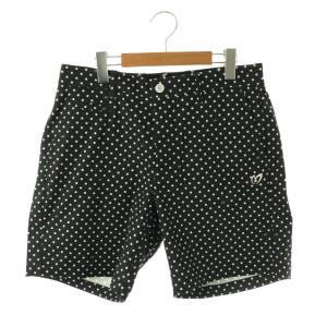 エディション EDITION ショートパンツ ハーフ ドット柄 4 紺 ネイビー 白 ホワイト /SS