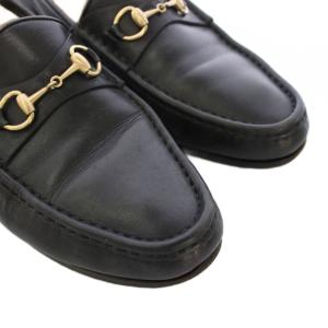 GUCCI ビットローファー 38C ブラック