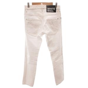 DSQUARED2 デニムパンツ ジーンズ スキニー ダメージ加工 48 白 ホワイト /FF GY62