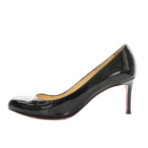 Christian Louboutin パンプス エナメル 39 ブラック