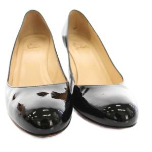 Christian Louboutin パンプス エナメル 39 ブラック