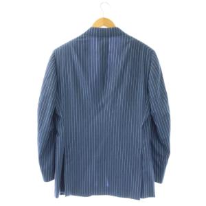 ISAIA スーツ セットアップ ストライプ 50 ブルー