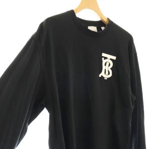 BURBERRY TBロゴ トップスTシャツ XS ブラック