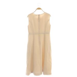 FOXEY DRESS JEANNE ワンピース ウール 40 ライトベージュ 43902