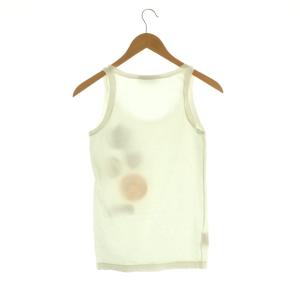 DSQUARED2 タンクトップ カットソー ワッペン XS ホワイト マルチカラー /DO GY62