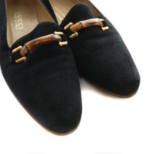 GUCCI ローファー ホースビット 38 黒 ブラック /SS OS GY62