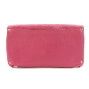JIL SANDER NAVY クラッチバッグ フラップ レザー スタッズ ピンク /KU GY62