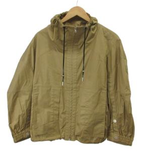 マウンテンパーカー  XS ベージュ 無地 フード付き 長袖 /SH GY57