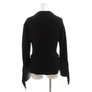 Ermanno Scervino ジップアップブルゾン 38 ブラック