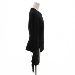 Ermanno Scervino ジップアップブルゾン 38 ブラック