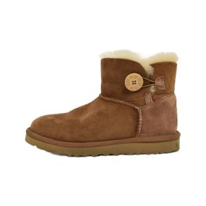 UGG W MINI BAILEY BUTTON ?U ミニベイリーボタン?U ムートンブーツ ボア シープスキン