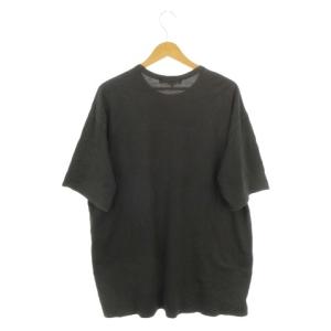 COMME des GARCONS SHIRT Tシャツ L 黒 ブラック 半袖 ラウンドネック ロゴプリント /AH9 GY62
