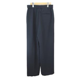 theory luxe ワイドパンツ スラックス 42 紺 ネイビー 無地 フルレングス /NP GY62