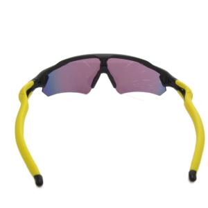 OAKLEY サングラス アイウェア メガネ スポーツ 黒 ブラック 黄 イエロー /FF GY62