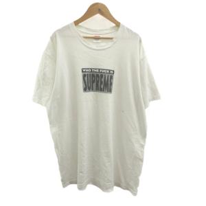  Who The Fuck Tee L ホワイト